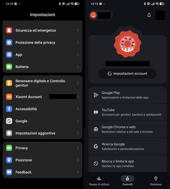 Aprire Family Link da Impostazioni Android genitore