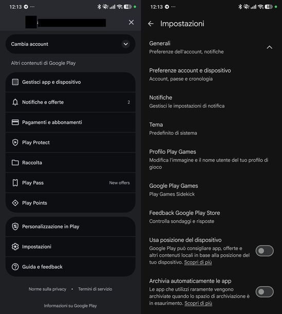 Cambiare Paese Play Store Android