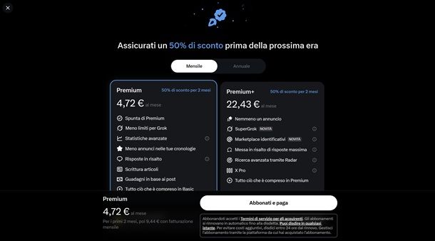 Come funziona X