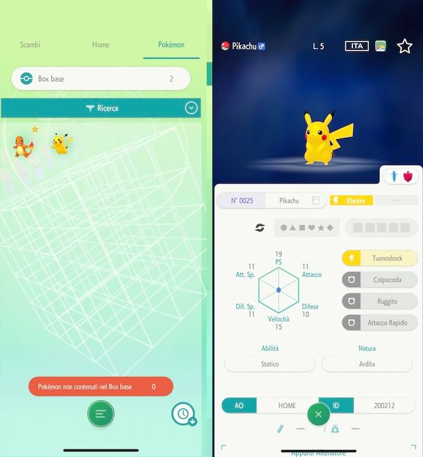 App Pokemon HOME