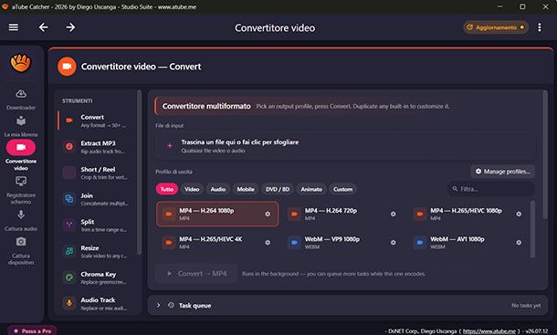 Convertire video