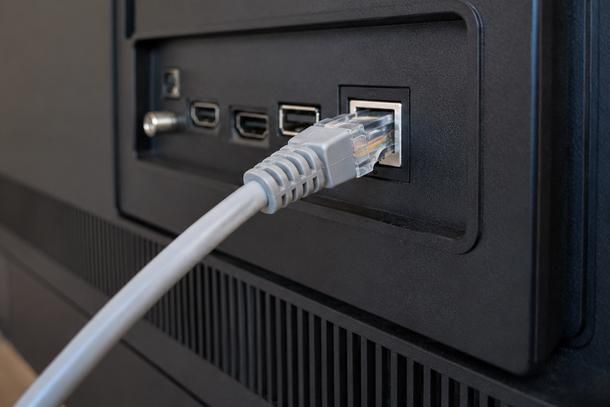 Collegare TV router cavo Ethernet