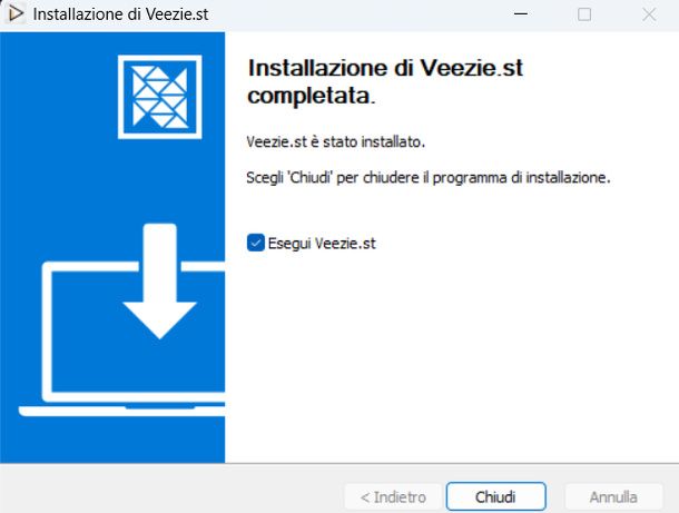 Installare Veezie Windows