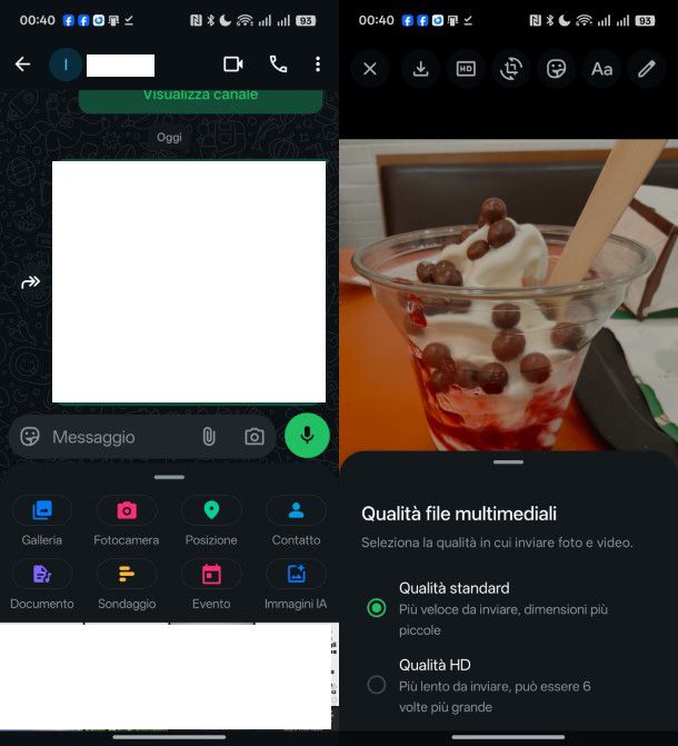 Invio file WhatsApp