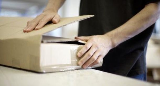 imballaggio di un pacco