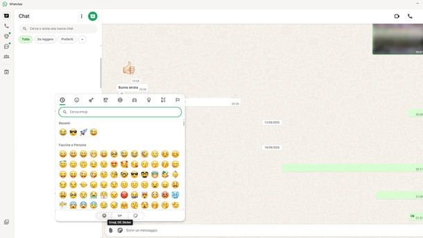Emoji WhatsApp da PC e Mac