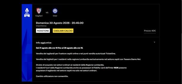 biglietti trasferta inter