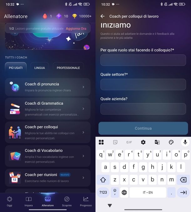 Elsa Speak parlare inglese intelligenza artificiale