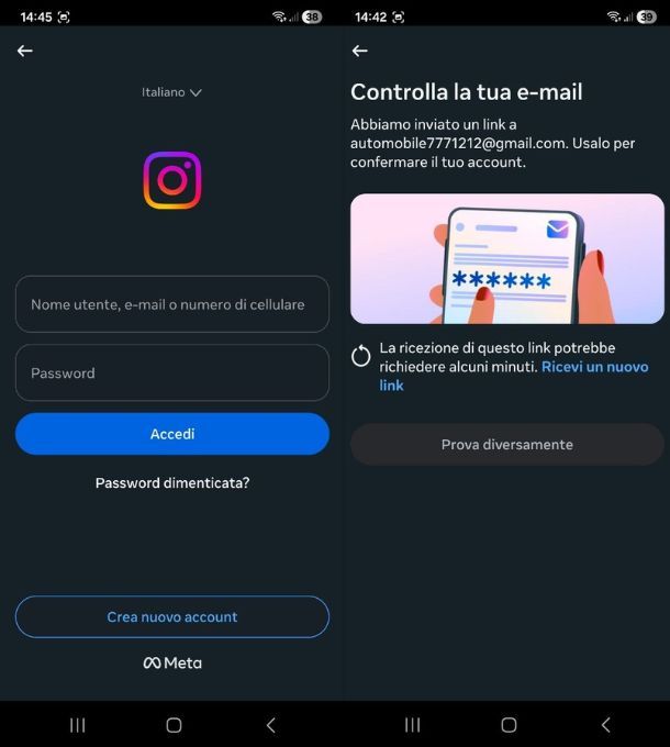 Come sbloccare Instagram bloccato