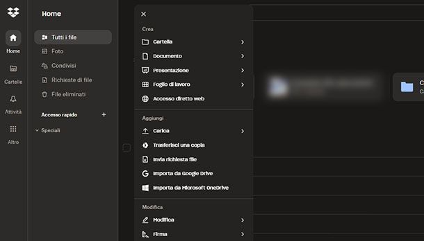 Dropbox online