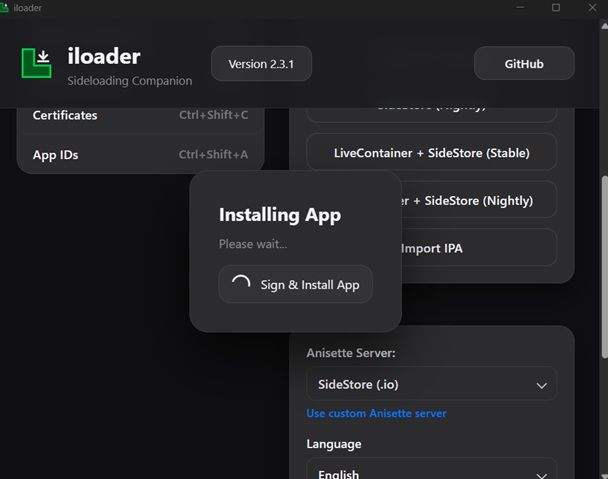 install ipa file