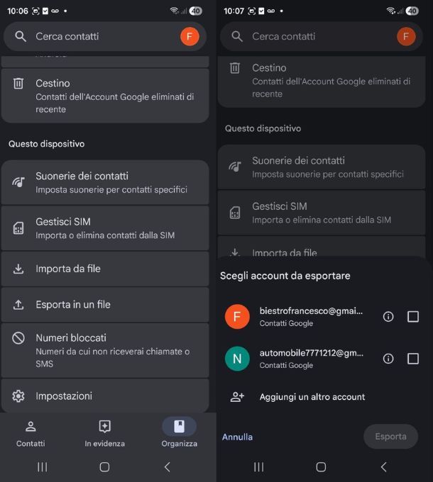 Come recuperare contatti WhatsApp cancellati