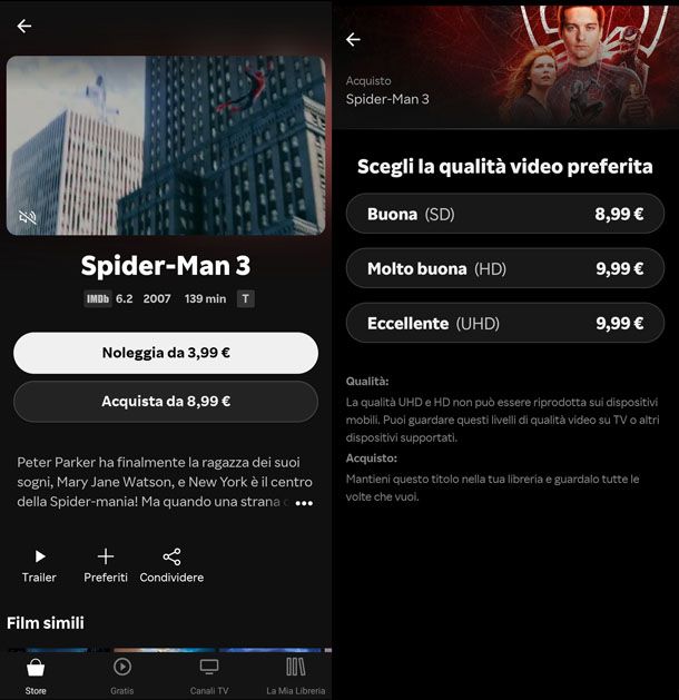 Rakuten TV store su app