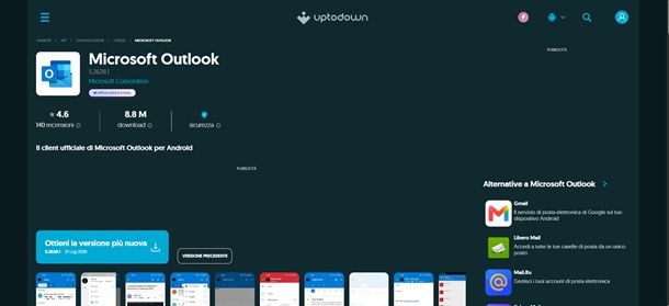 outlook apk