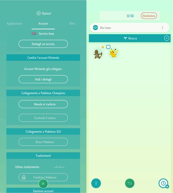collegamento Pokémon Home e Pokémon Champions