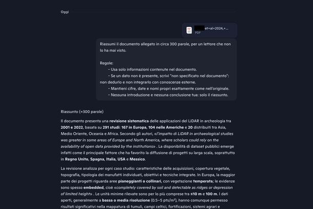 Riassumere un PDF con Microsoft Copilot