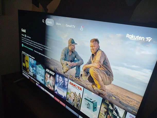 Rakuten TV su Smart TV