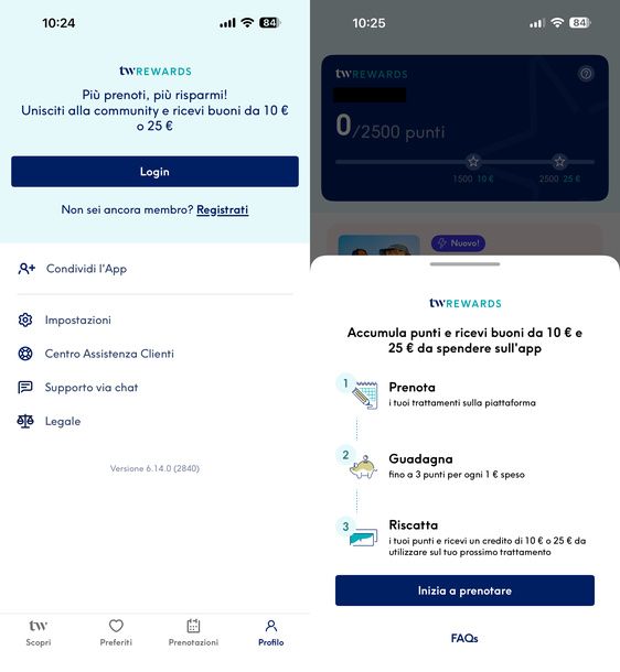 Programma fedeltà Treatwell Rewards