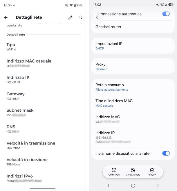 Come scoprire e visualizzare qual è il proprio indirizzo IP privato Android