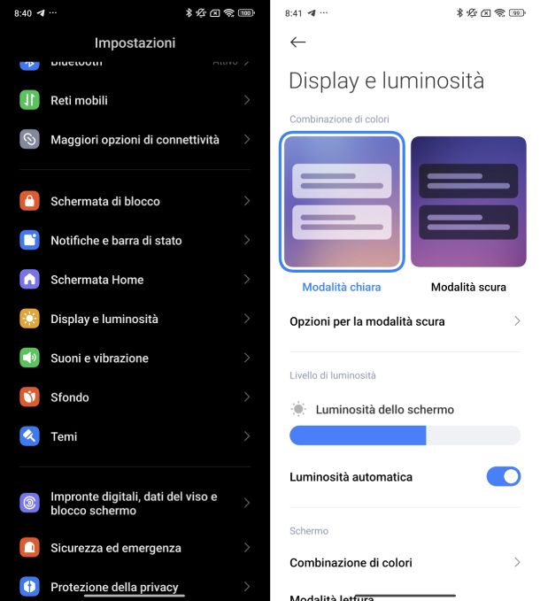 Come togliere lo sfondo nero dal cellulare Xiaomi