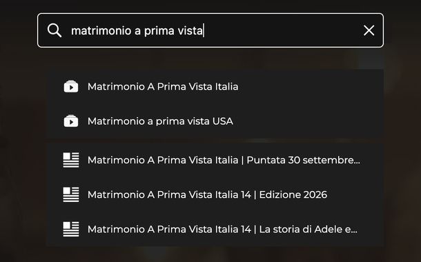 Cercare programmi Real Time sito PC