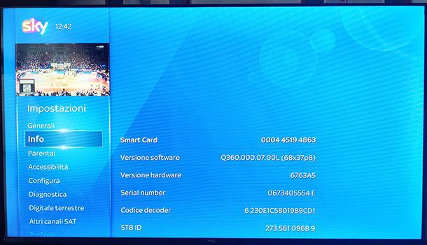 Software Sky Q