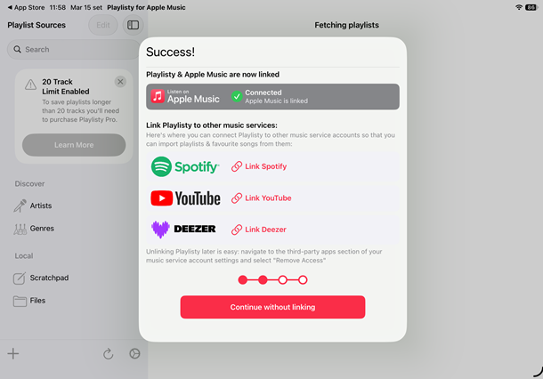 playlisty for apple music