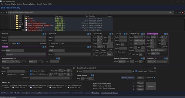 bulk rename file