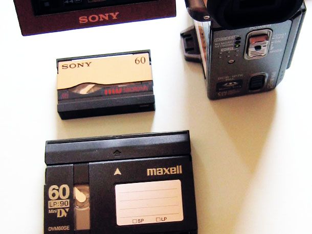 Videocamera per MiniDV