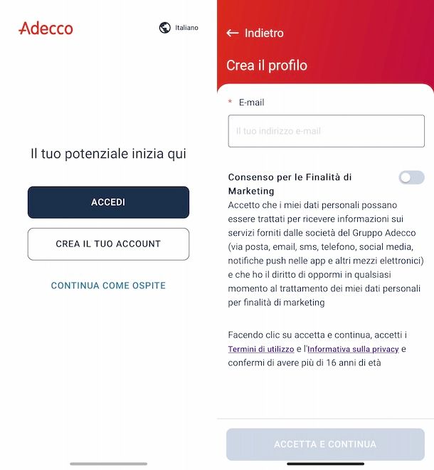 App Adecco