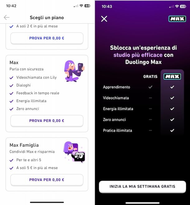 Duolingo Max gratis