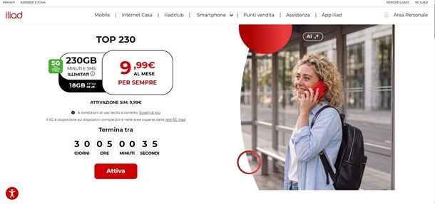 offerta mobile iliad