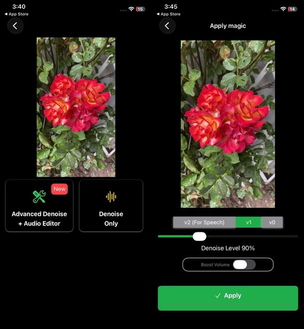 ByeNoise app iPhone iPad