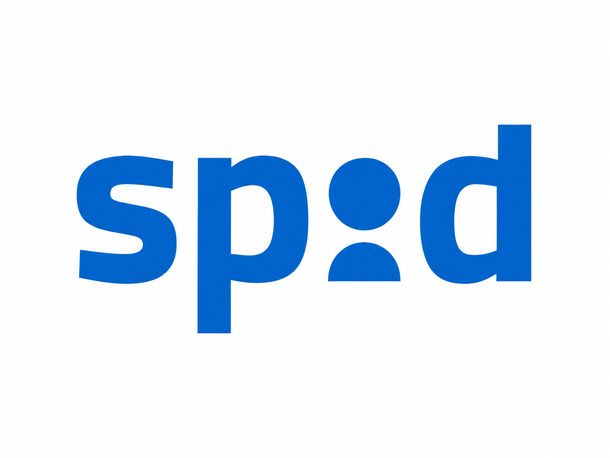 Logo SPID su sfondo bianco
