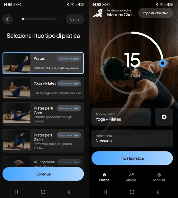 Migliori app pilates