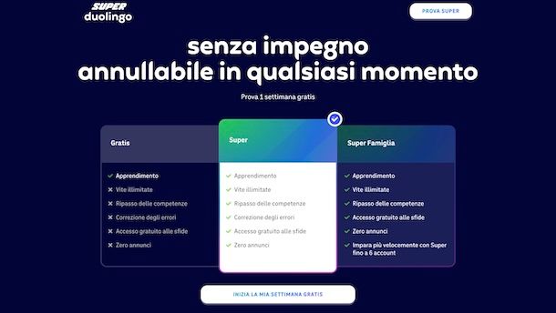 Duolingo Super
