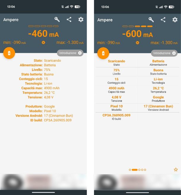 App per vedere lo stato della batteria Android