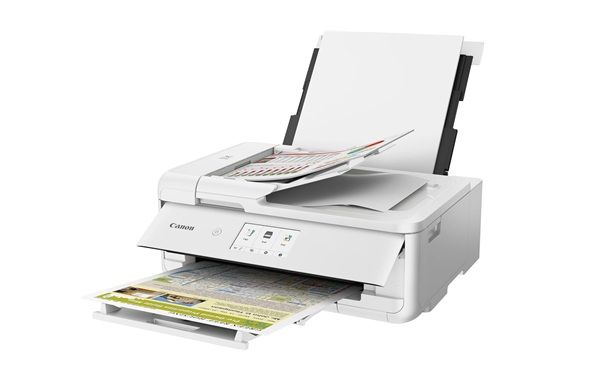 stampante canon con display touch