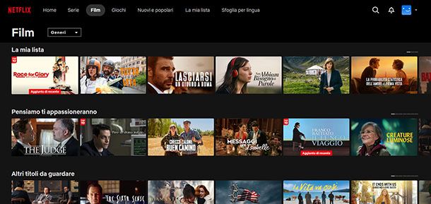 Catalogo Netflix