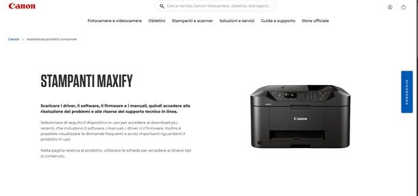 supporto canon