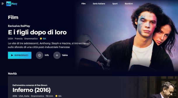sito RaiPlay
