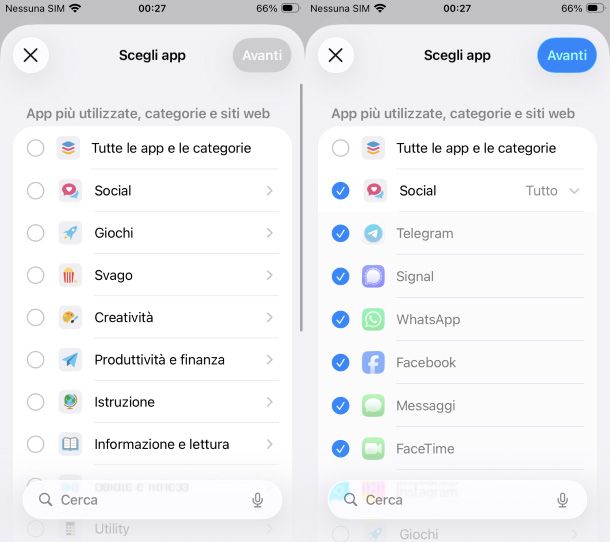 Tempo di utilizzo iOS
