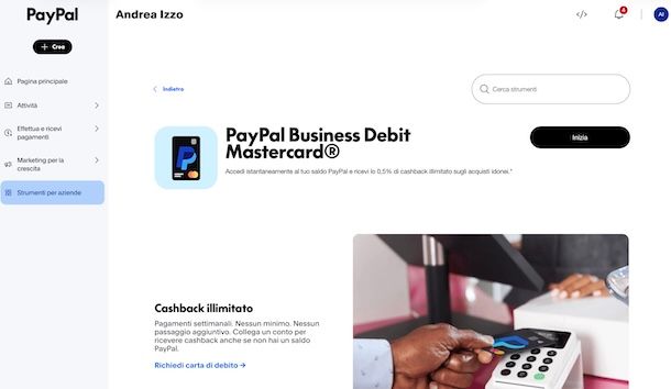 Carta PayPal