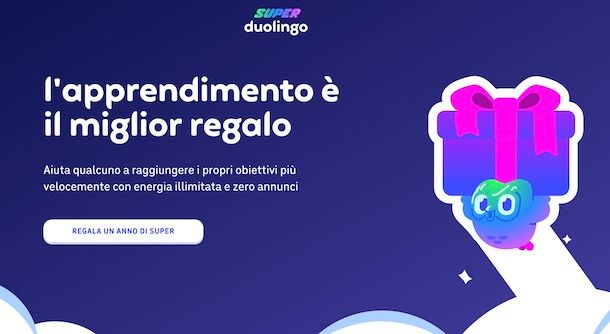 Regalare Duolingo