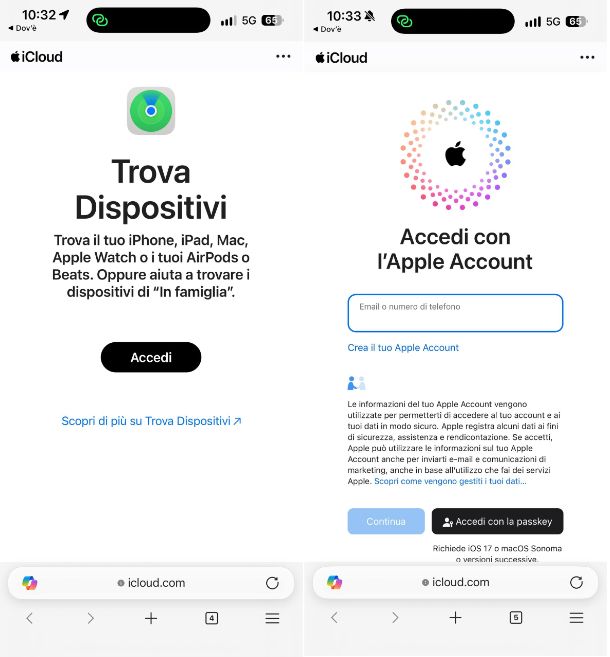 Come trovare iPhone spento di un amico