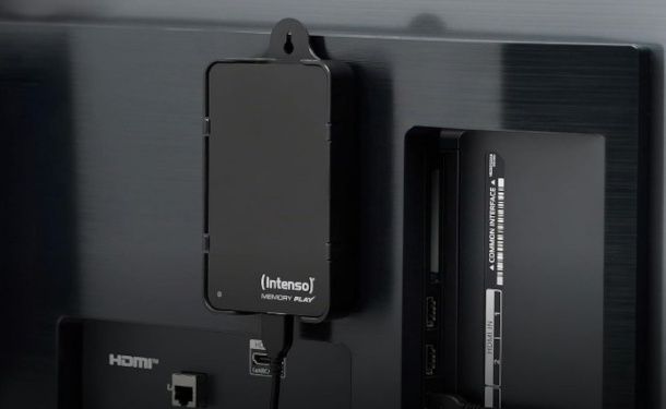 hard disk collegato a TV