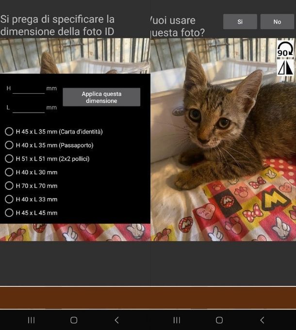 App per fototessera