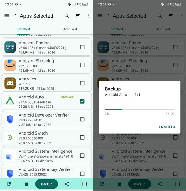 Apps Backup and Restore