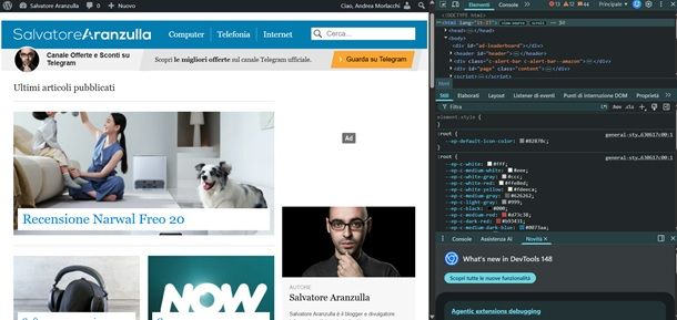 dev mod chrome
