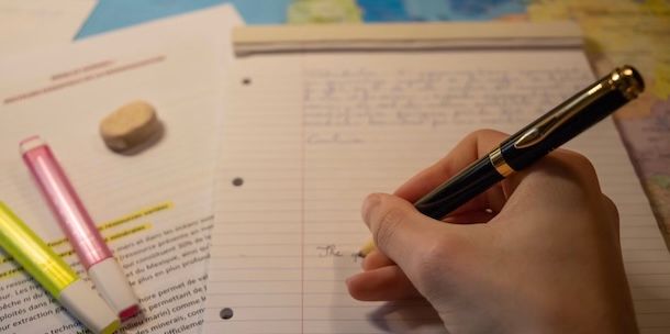 Scrivere un tema